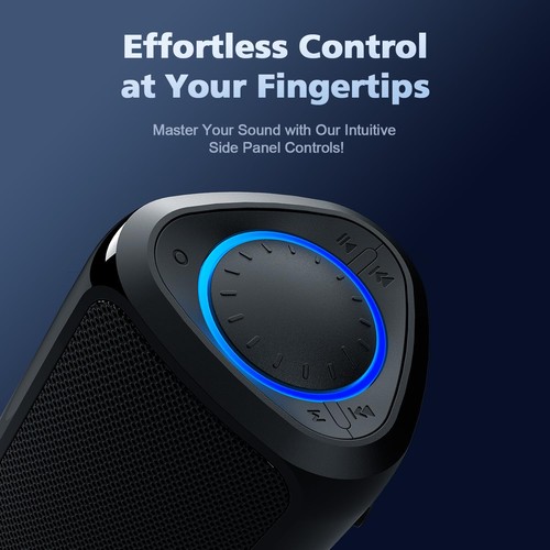 Computer Speakers for Desktop PC, HiFi Stereo Poratble Bluetooth Speaker, Com... - Picture 4 of 6