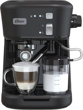 Oster black semi-automatic espresso maker BVSTEM5501B