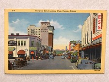 P784 Vintage Postcard Congress Street Looking West Tucson Arizona AZ