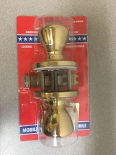 US Hardware Mobile Home Door knob Privacy Lockset 1 pk D-600B (76434D)