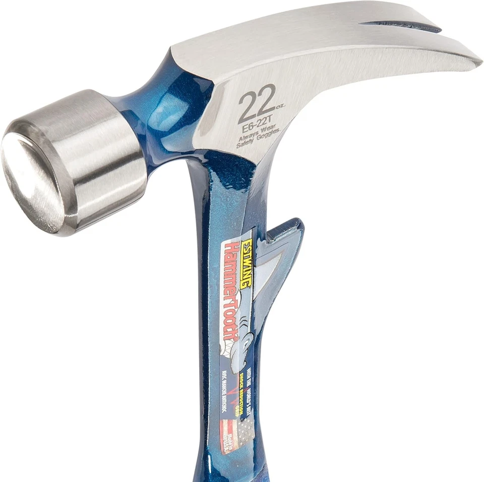 Estwing E6-22T Hammertooth Smooth Face Hammer 22oz - Image 4 of 4