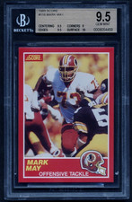 1989 SCORE RC #116 MARK MAY BGS 9.5 (10,9.5,9.5,9) GEM MINT ROOKIE #8054459
