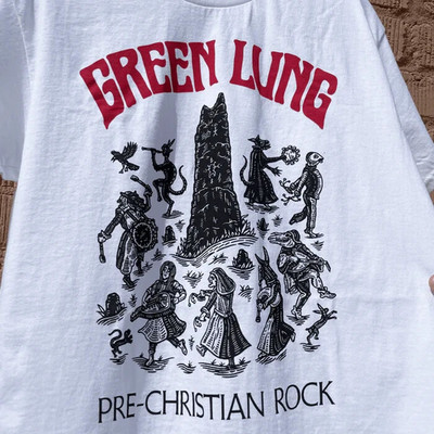 Green Lung - Pre-Christian Rock White T-Shirt Tour S to 5XL PNA_08 FREE SHIPPING