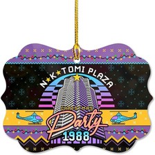 Durable Aluminum Holiday Ornament: Perfect for Christmas Movie Parties
