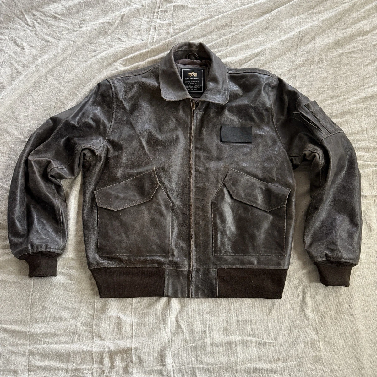 Alpha Leather Outer Shell Jackets for Men for Sale | Shop New