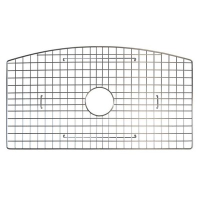 Native Trails GR2715 28''L x 15-1/4''W Steel Basin Rack - Stainless Steel