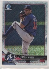 2018 Bowman Chrome Prospects Mega Box Mojo Refractor Bryse Wilson #BCP135 6u5
