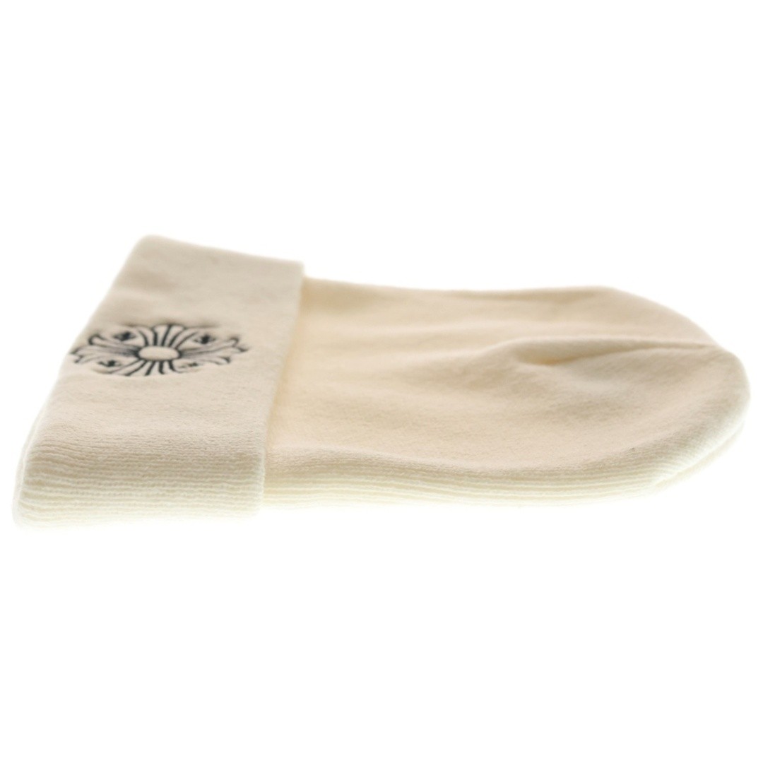 CHROME HEARTS WATCH CAP CH PLUS BEANIE HAT WHITE Used f8348562ab149cfaa957ffc6c5 image 3