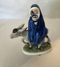 Goebel Hummel Flight Into Egypt Mary/Jesus On Donkey Nativity Christmas Gift