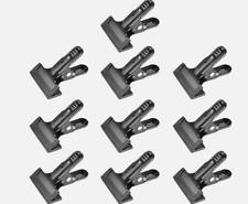 10-Pack Set Heavy Duty Muslin Spring Clamps Clips 4 1/4 inch for Photo Studio