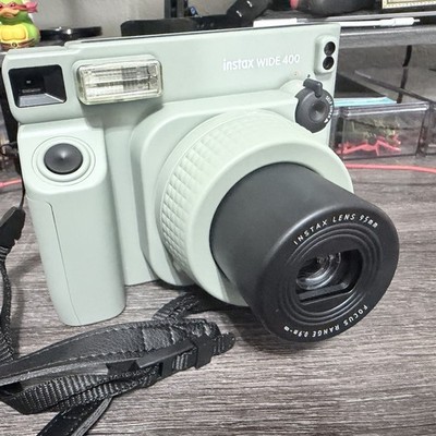 Fujifilm Instax Wide 400 Instant Film Camera w/ Case & Close-Up Lens - Tested