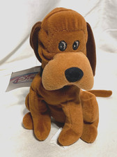 Vntg Disney Mini Bean Bag Lady and the Tramp dog Trusty 8"