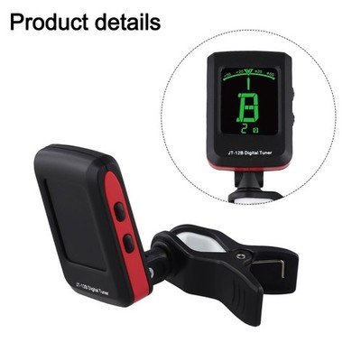 OYO für JT12B Clip On Stimmgerät für Gitarre Bass Violine Ukulele 360 drehbar