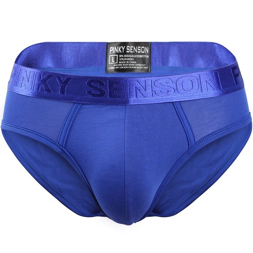 5P Ropa Interior Para Hombre Pantalones Modal Delgados Color Sólido Triángulo Calzoncillos Cintura Media Pantalones Cortos - Imagen 4 de 14