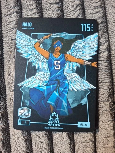 2024 Bo Jackson Battle Arena 104 Ice Halo Angel Reese Paper First Edition