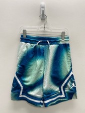 JORDAN SIZE 10/12 Blue/Aqua White Tie Dye Pull-on Boy's Shorts