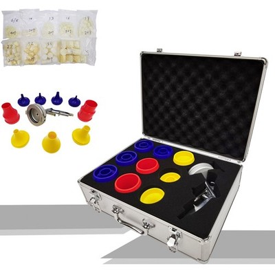 1/4'' To 2'' Hose and Tube Cleaning Set With 9 Nozzles Pneumatic Cleaning Gun