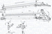 Magneti Marelli WischergestäNge 085570738010 12V FüR Volvo V50 545 S40 2 544 C30