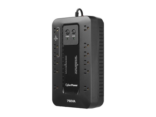 CyberPower EC750G Ecologic UPS Systems - 750VA/450W, 120 VAC, NEMA 5-15P, - Picture 3 of 3