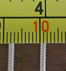 14k Yellow Gold Herringbone 20" Chain Necklace -3.75 Grams - Stamped & Tested — photo 4