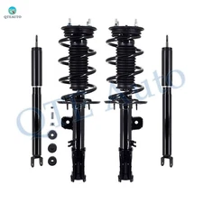 Set 4 Front Quick Strut-Rear Shock For 2013-2019 Ford Police Interceptor Utility
