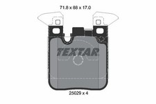 Fits TEXTAR 2502902 BRAKE PAD SET, DISC BRAKE   ⭐UK Stock⭐