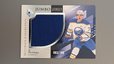 2024-25 Upper Deck Ultimate Collection Jumbo Jersey JJ Peterka /199