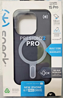 Speck Presidio2 Pro Case for iPhone 15 Pro 6.1  (2023)   New