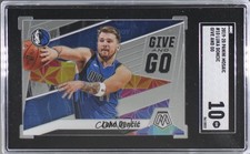 2019-20 Panini Mosaic Give and Go Luka Doncic #10 SGC 10 GEM 04ie