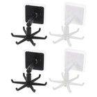  4 Pcs Kochutensilien Halter Spatel Hanger Rotatierbarer Utensilhalter