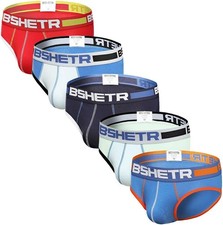 Men's Underwear Briefs 5-Pack Cotton Low Rise Multi XX-Large, Multi 5-pack 