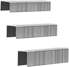 Heavy Duty T50 Staples 1000-Count 3 Sizes 304 Stainless Steel 336 PCS per Size