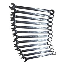 Snap On Soexm710 12 Pc Metric Flank Drive Combination Wrench Set Usa Snap On Soexm710 12 Pc Metric Flank Drive Combination Wrench Set Usa