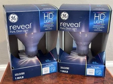 GE Reveal 65w - PC87904 - Old Style Floodlights - BR40 - Indoor - Multiple Packs