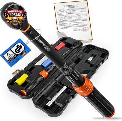 Drehmomentschlüssel Set 20-230Nm für Fahrrad Auto & Heimgebrauch mit Zubehör