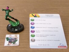 HeroClix DC GREEN LANTERN FAST FORCES Sinestro 004 with card 