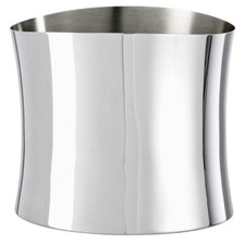 Secchio Vino Sambonet Bamboo in acciaio inox lucido.