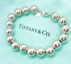 Authentic Tiffany & Co HardWear 10mm Sterling Silver Bead Ball Bracelet 7” — photo 2