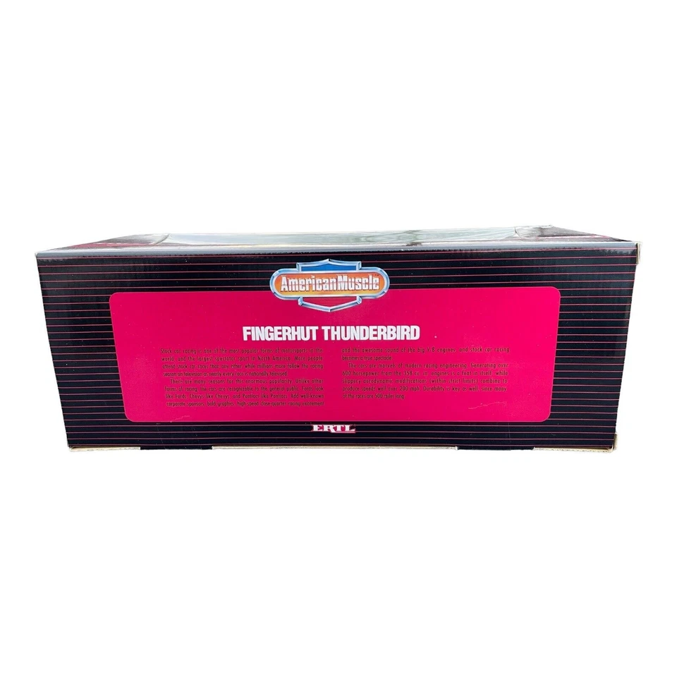 Гоночный автомобиль Jeremy Mayfield Fingerhut Thunderbird Ertl American Muscle 1:18 NASCAR - Изображение 4 из 4