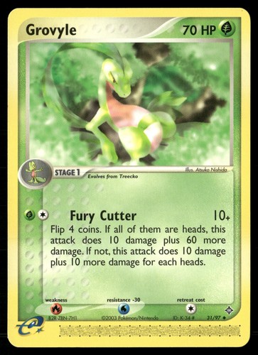 Grovyle 31/97 EX Dragon Uncommon