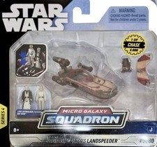 STAR WARS Micro Galaxy Squadron LUKE SKYWALKER'S LANDSPEEDER  0080 Chase 1 5000