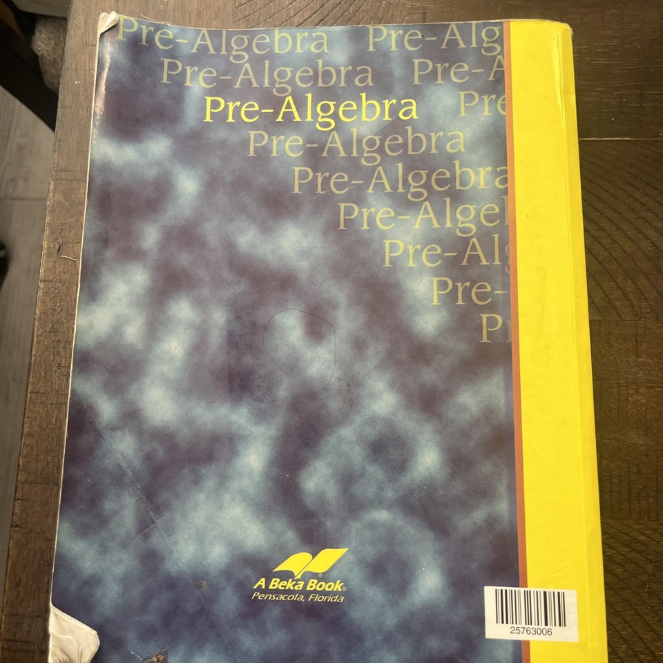 Pre-Algebra: Basic Mathematics II/Traditional Math Work-Text, 2nd ...