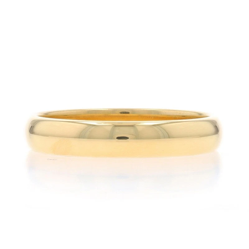 Anillo Tiffany & Co. de oro amarillo de 18 k con banda para hombre Foto 3 de 4