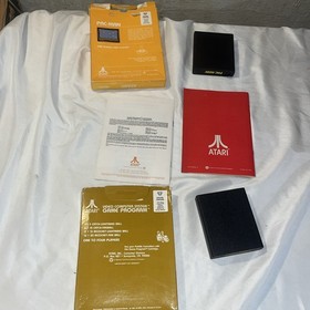 Atari 2600 &ldquo;Light Sixer&rdquo; 6 Switch Lot:, Wires 2 Joysticks 8 Boxed Games Tested