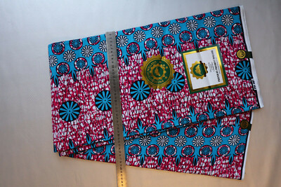 Afrikanische Baumwolle Print Fabrics Ankara Wachs schöne Farben Breite 115 cm