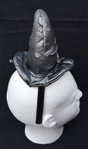 Diadema de sombrero de bruja de Halloween negra - Imagen 7 de 10