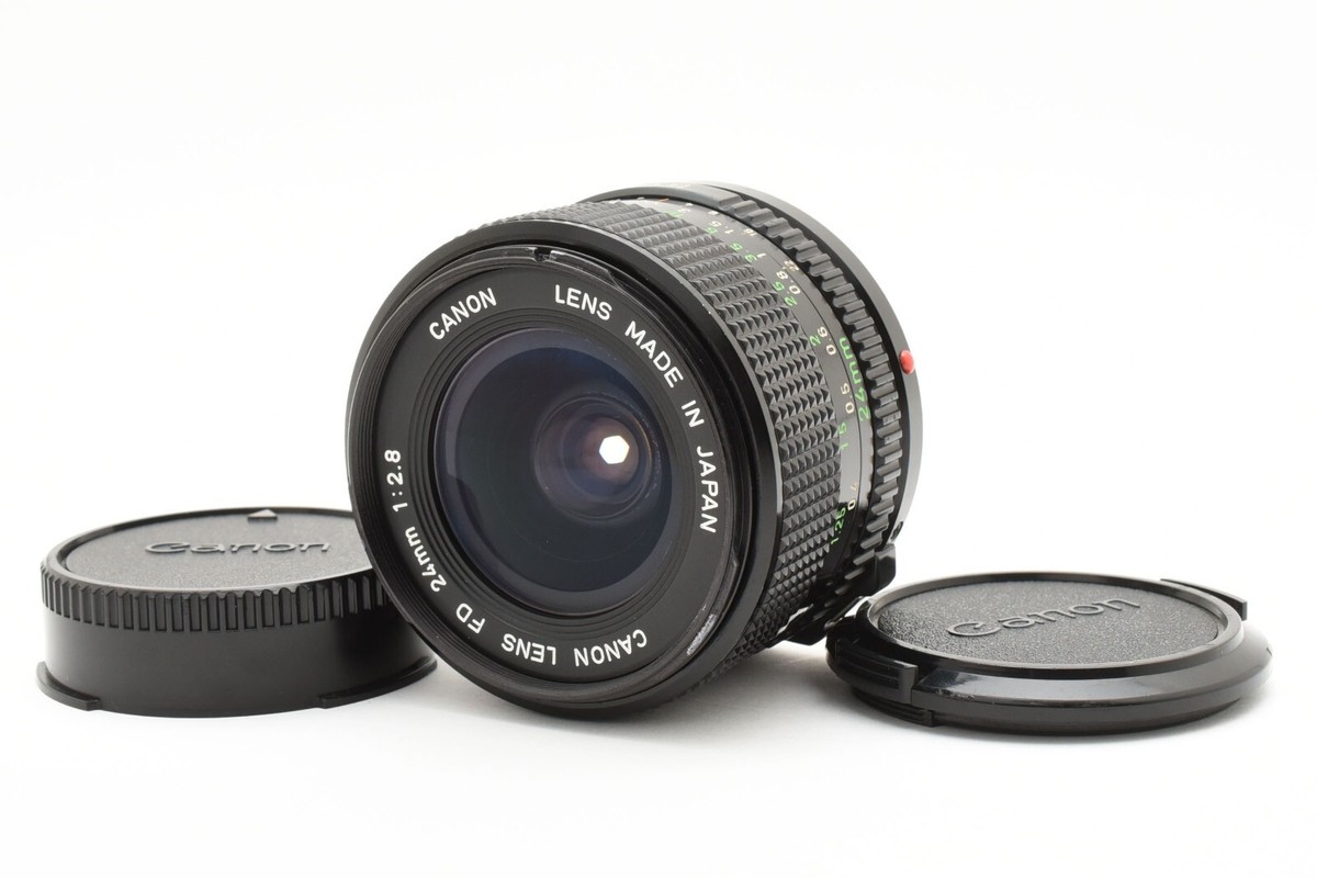 キャノン Canon New FD NFD 24mm F2 MF 5619 Canon New FD NFD 24mm f2.8 Manual Focus MF Wide Angle Lens