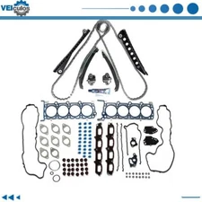 Timing Chain Kit Head Gasket Set For 2004-2006 Ford F-150 Linclon Navigator 5.4L