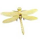 1PC Brass Dragonfly Adornment Delicate Porch Keychain Pendant Dragonfly Decor