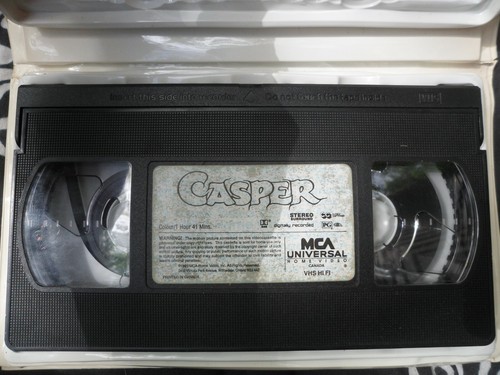 Casper (VHS-Kassette, 1995) Clamshell Casper Der freundliche Geist sieht glaubt - Bild 7 von 8